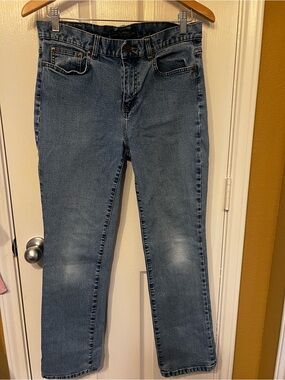 Lauren Ralph Lauren Classic Straight-Leg Medium Wash Jeans, Size 8P